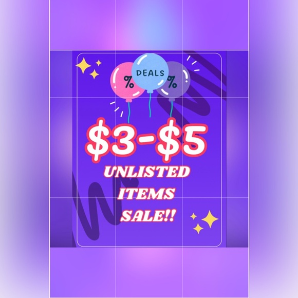 Please Like & Follow for Low Start Unlisted Items Live Show - Picture 2 of 2